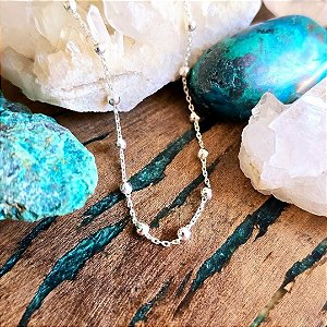 Pulseira Bolinhas em Prata 925