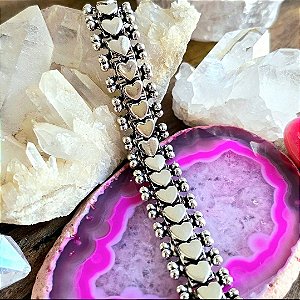 Pulseira Bali Coração em Prata 925