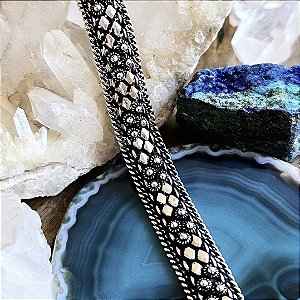 Pulseira Bali Pikun Tapetinho em Prata 925