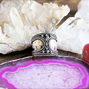Anel Bali Largo em Prata 925