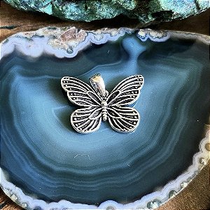 Pingente Borboleta em Prata 925