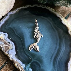 Pingente Sereia em Prata 925