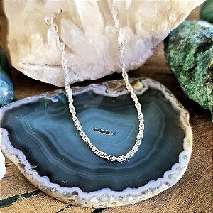 Pulseira Singapura em Prata 925
