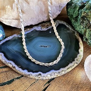 Pulseira Cordão Baiano em Prata 925