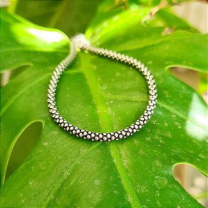 Pulseira Pipoca em Prata 925