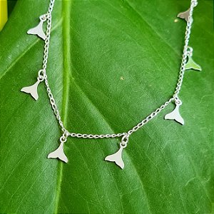 Choker Cauda de Sereia em Prata 925