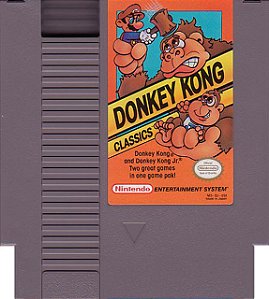 JOGO DONKEY KONG CLASSICS NES ORIGINAL