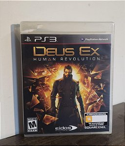 JOGO DEUS EX HUMAN REVOLUTION PS3 LACRADO
