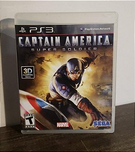JOGO CAPTAIN AMERICA SUPER SOLDIER PS3