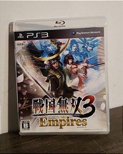 JOGO SENGOKU MUSOU 3 EMPIRES PS3