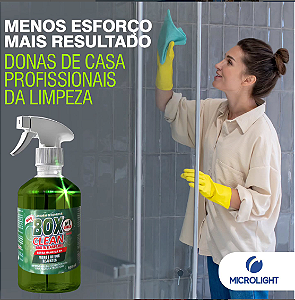 BOXCLEAN Limpa Box Microlight 500ml 3 unidades