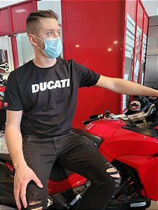 Camiseta Modelo Ducatiana 2 Preta