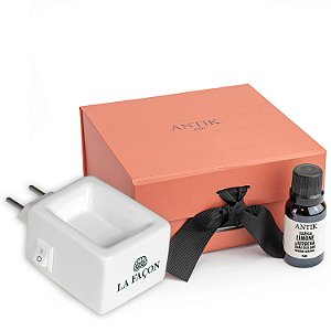 Difusor Elétrico In Box + Essência Limone e Verbena - 15ml
