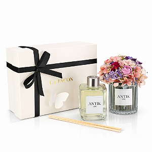 KIT LUXO E TEMPO - JARDIN INGLÊS