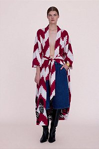 Jain Red Kimono