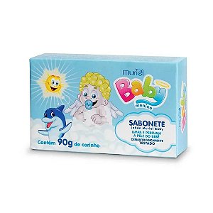 SABONETE INFANTIL BARRA AZUL MURIEL 90G