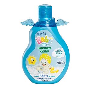 SABONETE INFANTIL LIQUIDO AZUL MURIEL 100ML