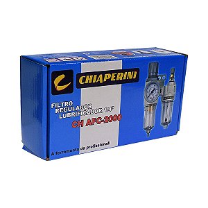 Filtro Regulador Lubrificador 1/4 CH AFC-2000 - CHIAPERINI