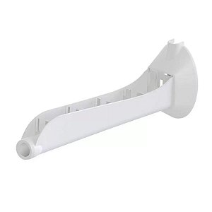 Braço Chuveiro PVC Branco 30cm - ZAGONEL