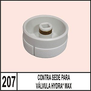 Contra Sede para Valvula Hydra Max - MIX PLASTIC