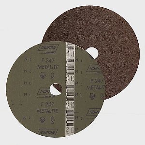 Disco Lixa Fibra Metalite F212 180x22mm #36 - NORTON