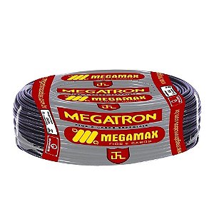 Cabo PP Flexível Preto 3X2,5mm 500V (100M) - MEGATRON