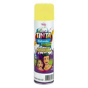 Tinta Spray Cabelo Amarela 150ml - MUNDIAL PRIME
