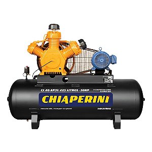 Compressor de Ar 40 AP3V 425L C/MT 10HP 220/380V IP55 - CHIAPERINI