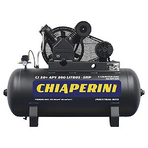 Compressor de Ar 20+ APV RCH 200L C/MT 5HP 220/380V IP21  - CHIAPERINI