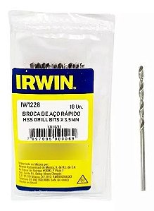Broca Aço Rápido 3/64 Pct C/ 10 - IRWIN