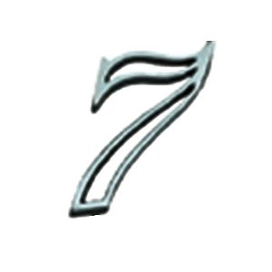 Número Alumínio Vazado Nº 7 - SPLENDORE