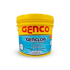 Genclor Cloro Granulado Estabilizado 7,5kg - GENCO