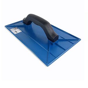 Desempenadeira Plástica Corrugada Azul 18X30 - GALO