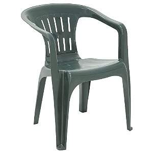 Cadeira Plástica Atalaia Verde - TRAMONTINA