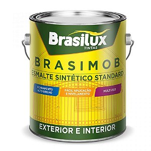 Esmalte Brilhante Branco 0,9L - BRASILUX