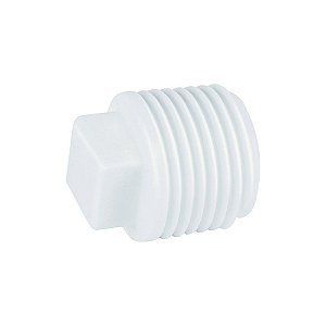 Plug Roscável 3/4" Pct C/50 - PLASTUBOS