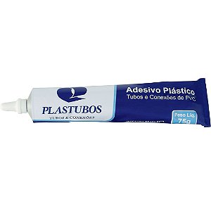 Adesivo Plástico PVC 75g - PLASTUBOS