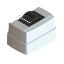 Quadro Distribuição Sobrepor P/ 1 Disjuntor Nema Ou 1-2 Disjuntores Din - ILUMI