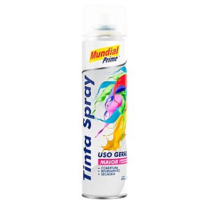 Tinta Spray 400ml Uso Geral Verniz - MUNDIAL PRIME