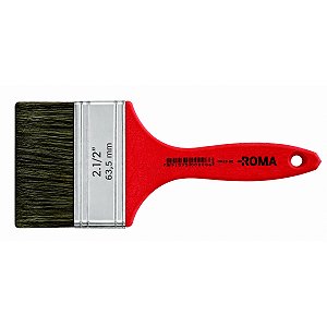 Trincha Média 302 Gris 2.1/2" Pct C/ 12 - ROMA