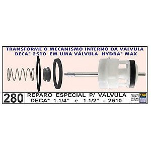 Reparo Especial Para Válvula Deca 1.1/4 E 1.1/2 - 2510 - Mix Plastic