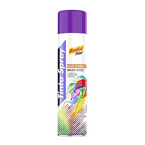 Tinta Spray Metalica Violeta 400ml - MUNDIAL PRIME