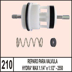 Reparo Para Válvula Hydra Max 1.1/4 E 1.1/2 - 2550 - Mix Plastic