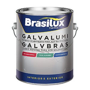 Fundo Acabamento P/ Galvanizado Galvalumi Branco 0,9L  - BRASILUX