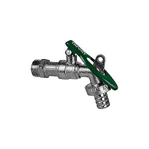 Torneira Esfera Porta Cadeado 1/2" Pol - TAFORT