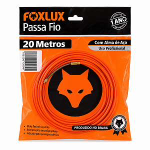 Passa Fio Com Alma De Aço 20 Metros - FOXLUX