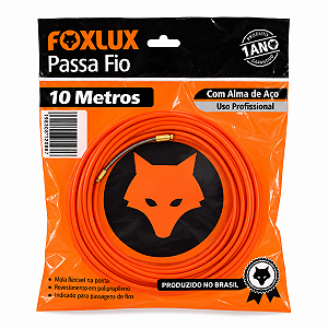 Passa Fio Com Alma De Aço 10 Metros - FOXLUX