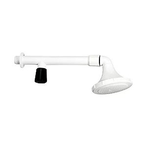 Chuveiro Curto Branco C/ Registro 4” - LUCONI