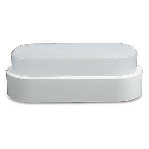 Luminária Led Tartaruga Branca 12W 6500K - FOXLUX