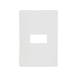 Placa 4X2 1 Módulo Horizontal C/ Suporte I9 - ILUMI